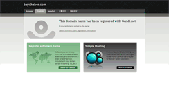 Desktop Screenshot of bayahaber.com